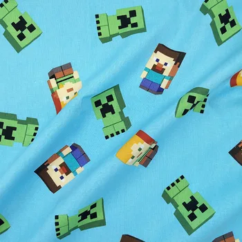 

Beautiful Digital Printing Cotton Fabric Cartoon BOY Toys Printed Children Fabric Sewing Material Patchwork Diy Baby Clothing