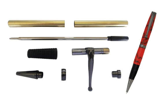 Gun metal DIY комплекты ручек комфорт комплекты ручек по горячей продаже RZ-BP4 - Цвет: Gun metal