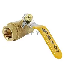 Женский к женскому 19 мм резьба полный порт шаровой кран трубопровода