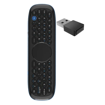 

HOT W2 Air Mouse Voice Function Gyro Sensing Wireless Keyboard Remote English Version for Smart TV Box/Mini PC /Projecter