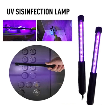 

Portable LED Ultraviolet Sterilizer Lamp UV Tube Light Handheld Germicidal Disinfection Lamp Home Sterilization Light for Pets