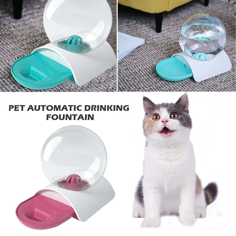 AUGKUN Bubble Pet Автоматический Питатель питьевой воды для кошек миска для собак съемный фонтан дозатор воды для собак 2.8L Емкость