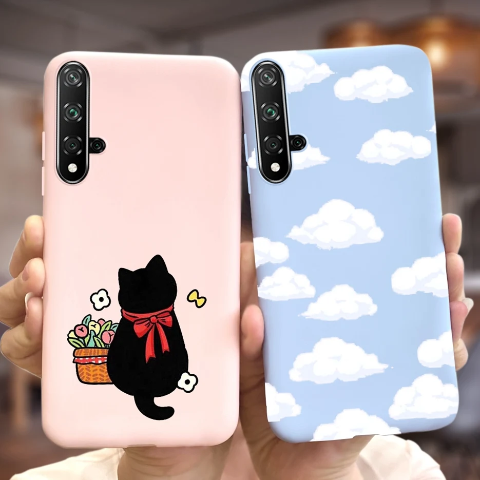 Stylish Painted Silicone Soft TPU Phone Case Cover
