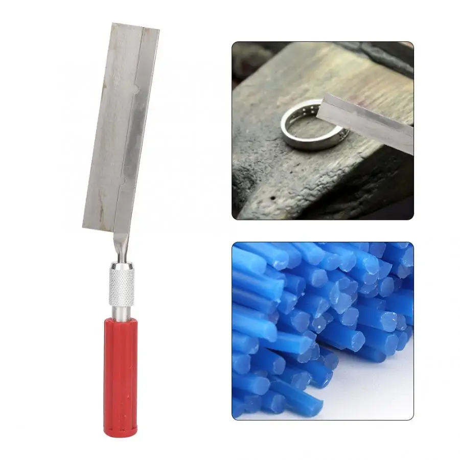 Jewelry Making Tools Wax Knives Saw Cutter Cutting Tool Sets with 100mm Handle Wax Cutting Jewelry Processing Tools for Jeweler