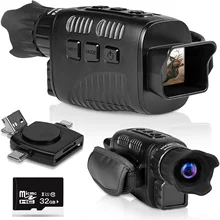 Night Vision Monocular Record Video Night Vision Scope 1.5 Inch LCD Display Water Resistent Goggles Playback Funtion for Outdoor