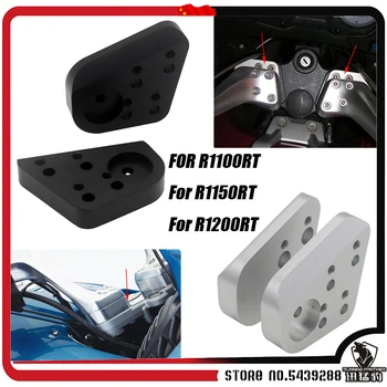 

Silver Motorcycle Handlebar Riser For BMW R1200RT R1150RT R1100RT R1100R R1150R R 1100 1150 1200 RT R Handle Fat Bar Risers