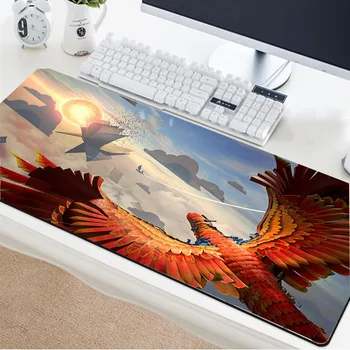 

Yuzuoan color flying bird animation 3D game screen mouse pad high quality lock edge keyboard pad non-slip game pad