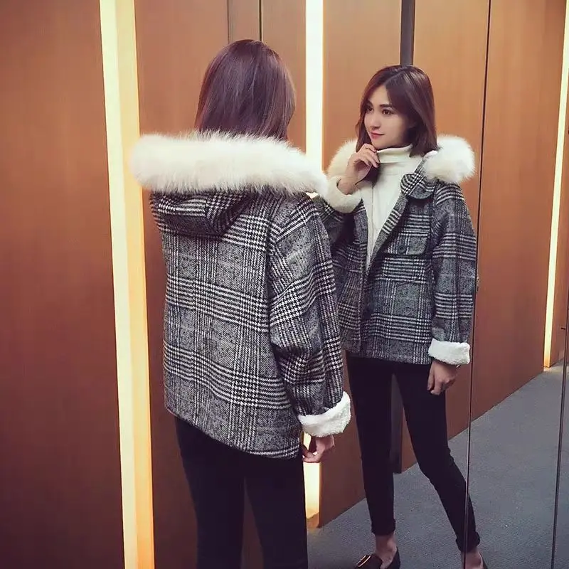 2019-Women-New-winter-clothing-thicken-woolen-jacket-female-Korean-Casual-version-of-the-short-loose (2)