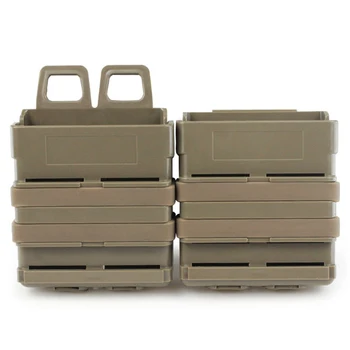 

Airsoft Magazine Pouch Set Magazine Pouch Military Bag Holster Set 7.62 Fast Mag Outdoor Molle Rifle Mag Pouch
