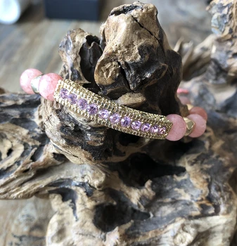 

21AE New Arrival Natural Stone Bracelet For Women Girl Fashion Stone Bracelets Jewelry