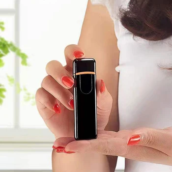 

Original electric cigarette usb lighter windproof Metal lighters mens gifts for men gadgets smoking cigarettes accessories