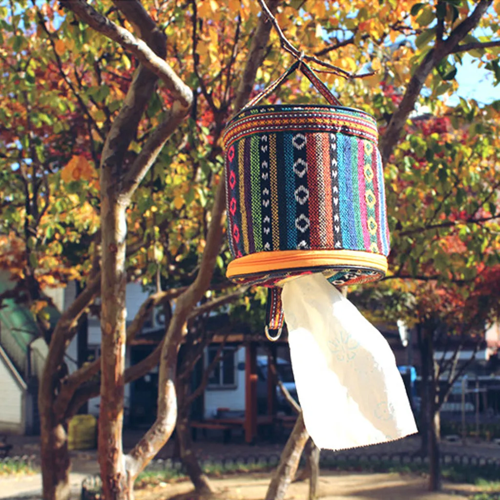 Outdoor Tissue storage bag Camping Toilet Paper Holder Roll Case Boxes Cover Hanging Hanger Bags | Дом и сад