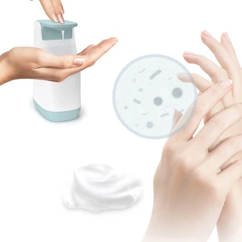 

350ml Press Type Cleaning Liquid Soap Dispenser Kitchen Detergent Container Organizer Shampoo Lotion Shower Gel Foam Bottles