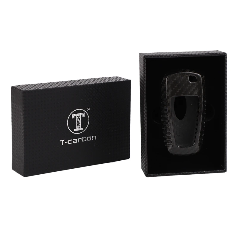 

Premium Real Carbon Fiber Case Key Case Fit for FORD EDGE MONDEO
