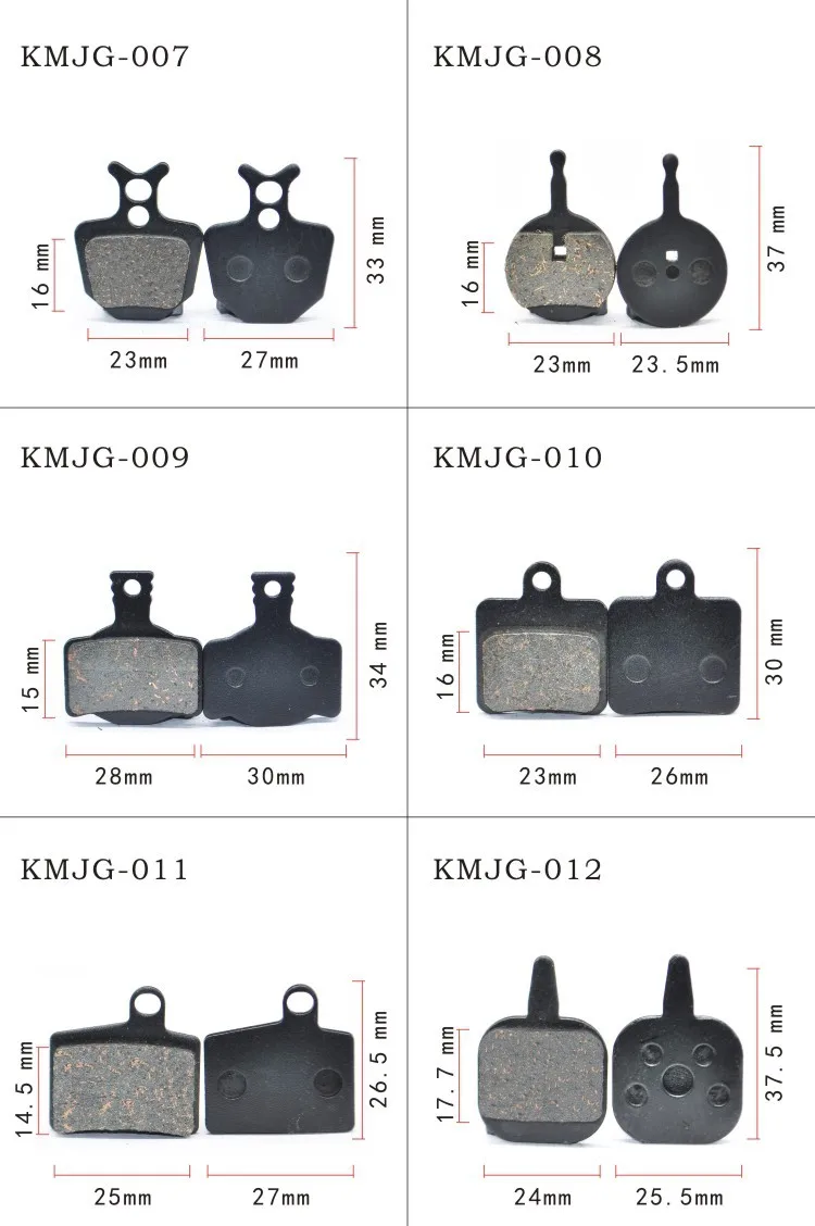 Полностью Металлические тормозные накладки для горного велосипеда E1e7e9, масляные дисковые тормоза, износостойкие тормозные колодки, шофер для езды на велосипеде, аксессуары для оборудования
