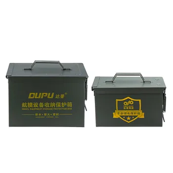 

DUPU Lipo Battery Metal Safty Protector Waterproof Anti-explosion Fireproof Case Box Bag For RC Models Multirotor Parts