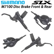 SHIMANO SLX M7100 M7120 тормоза для горных велосипедов Hidraulic Дисковый Тормоз MTB BR BL-M7000 M7100 800 мм/1500 мм левый и правый