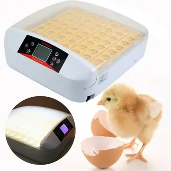 

Automatic 56 Eggs Incubator Chicken Duck Hatchery Auto Hatcher Machine With Light Brooder