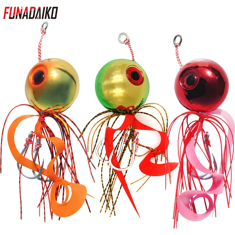 FUNADAIKO приманка для рыбной ловли в виде рыбки Kingfish Snapper Grouper 100 г 120 150 200 | Спорт и
