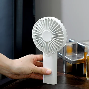 

Electric USB Rechargeable Handheld Cooling Fan Portable Water Spray Mist Fan Office Quiet Collapsible Desk Fans Dropship