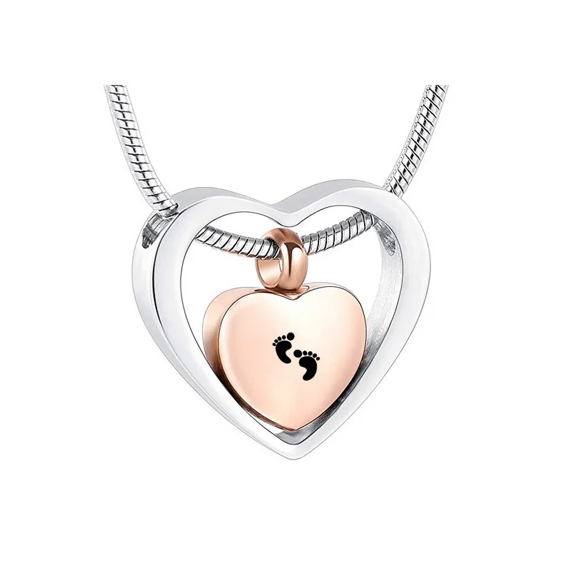 baby cremation urn necklace