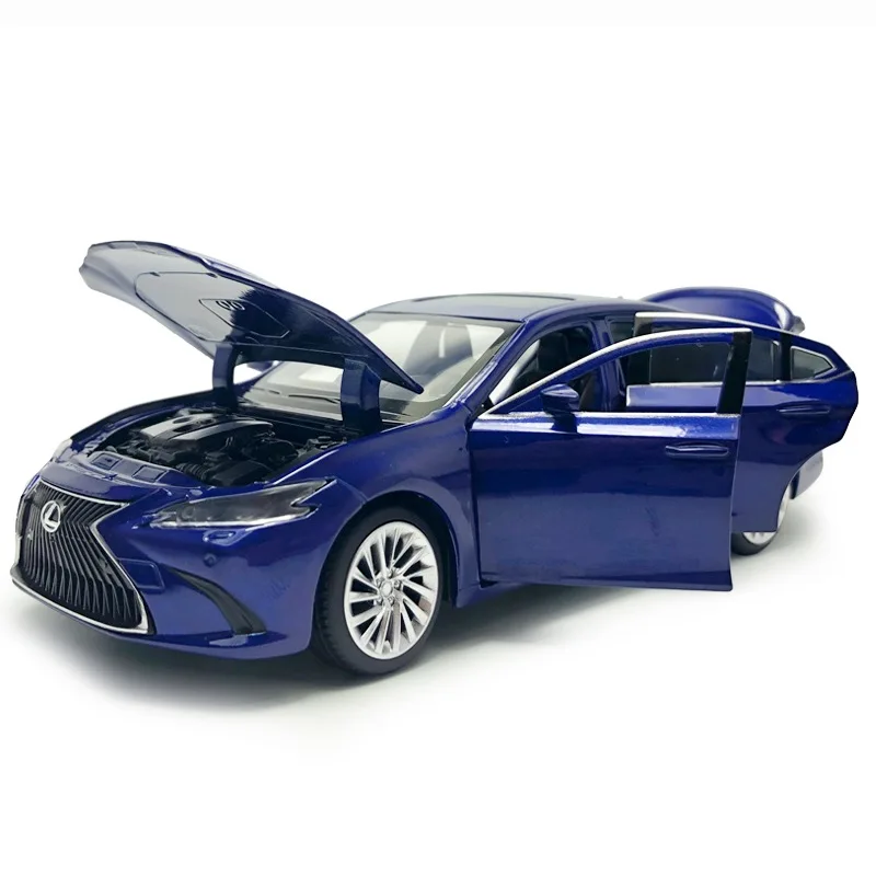 HOMMAT масштаб 1:32 Lexus ES300H 2018 модель автомобиля Seden литые модели автомобилей из