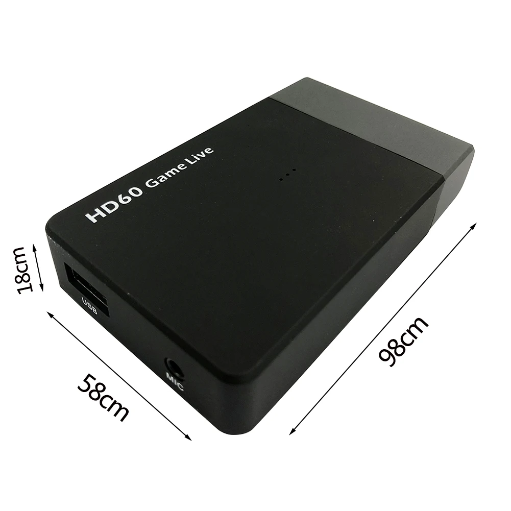 Устройство Высокоскоростной USB 3,0 аудио рекордер коробка Бесплатный привод Черный потоковый прочный игровой 1080P HD захват видео карта