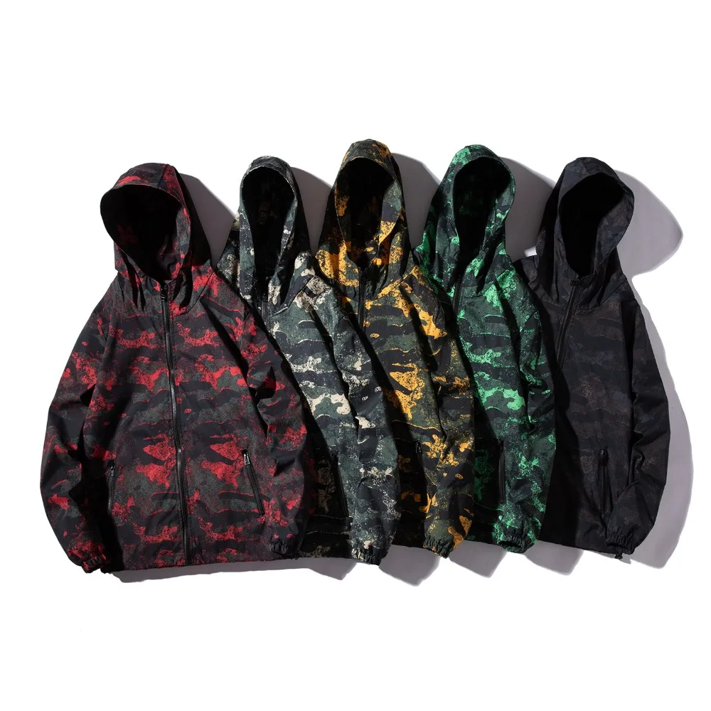 

jackets men camo jacket windbreaker jaqueta masculina mens camouflage jackets Spring and autumn men jacket plus size XS-7XL