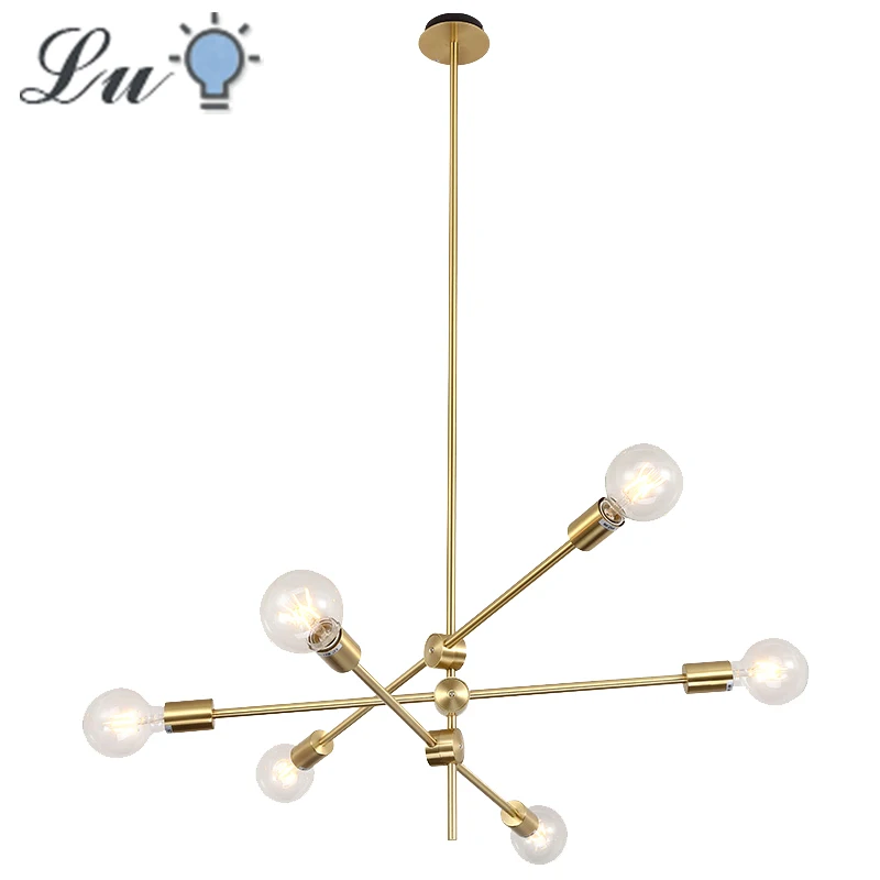 Modern Led Chandelier Home Decoration Luminaires Long Pole Design Hanging Lamps Living Room Kitchen Restaurant Lighting Lamp led chandelier,ceiling chandelier,art lighting fixtures