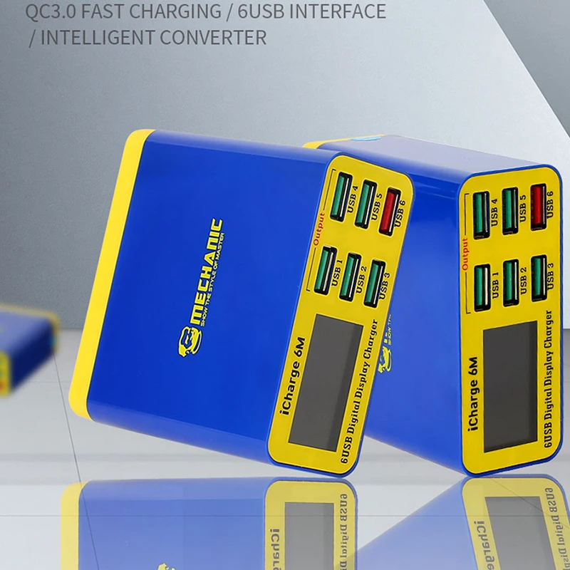 MECHANIC USB Intelligence 2.4A поддержка быстрой зарядки QC 3 0 прочная Совместимость для IPAD/iPhone