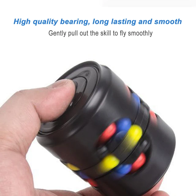 Rotating Bean Little Cubes for kids Rotating Cube Kids Stress Relief Toy For Adults kids Plastic 5-7 12-15 years Mini Cube 3