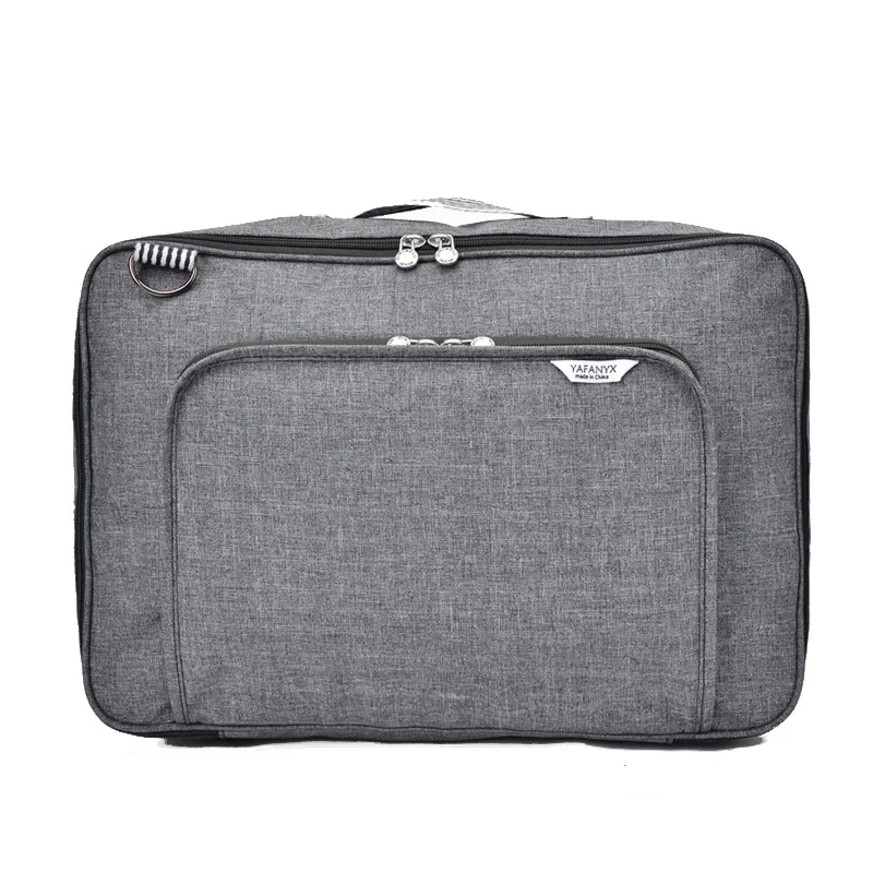 Gray WOBAG мужские дорожные сумки большой емкости чемоданы путешествия сумки модные женские портативные рюкзаки путешествия оригинальная сумка-рюкзак для ноутбука - Цвет: Gray