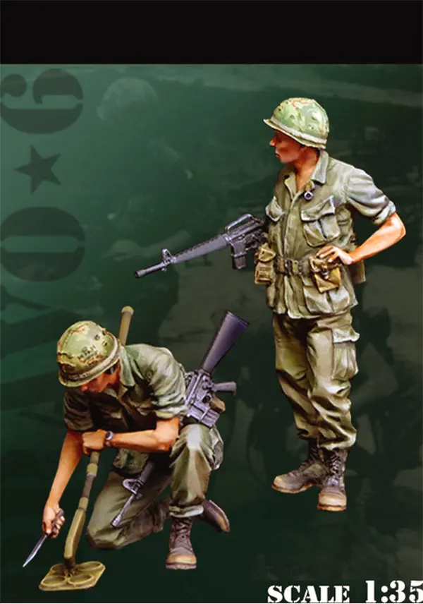 War reporter photographer GK1246 1:35 resin soldiers figures model Vietnam war 