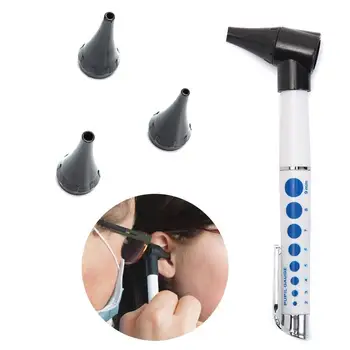 

Simple Otoscope LED Otoscopy Electric Otoscope Speculum high 3 clear Otoscope and magnification times W6B7