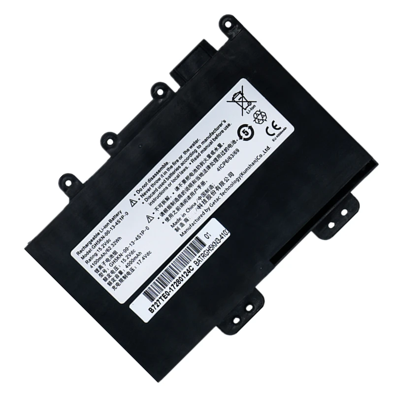 Новинка, оригинальный аккумулятор для ноутбука GH5KN-00-13-4S1P-0 4ICP6/63/69, 15,2 в, 4100 Вт-ч, мАч, для Getac Mechrevo Z1 i7 7700HQ GTX1060