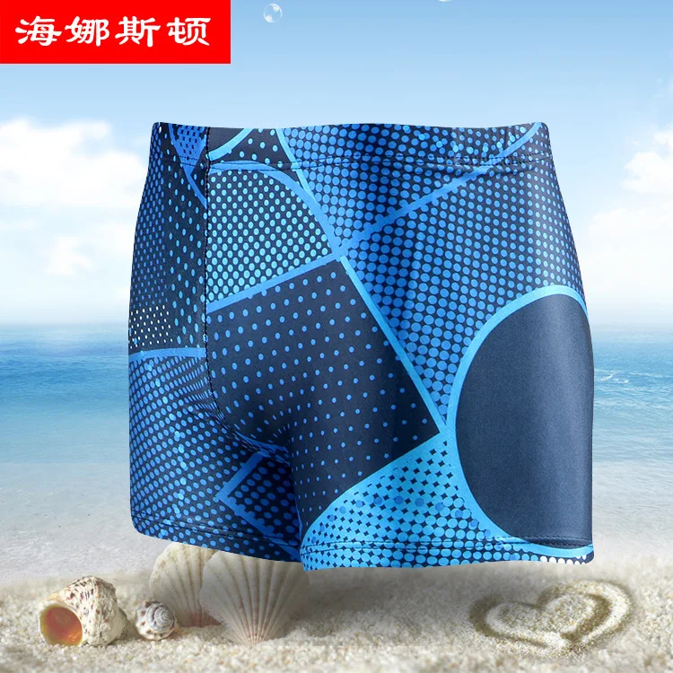 

HNSD Korean-style Trend Men Boxer Swimming Trunks