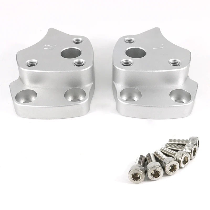 Fit For Yamaha FJR1300 FJR 1300 2001-2005 Motorcycle CNC Handlebar Risers Spacer Kit Handle Bar Riser Mount Clamps 2