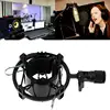 Condenser Microphone Shock Mount Holder Stand Cradle Clip For Diameter 43mm-55mm Shockmount Cradle Holder Clip Stand Bar Concert ► Photo 1/6