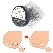 6 шт. коррекция вросших пальцев ног, педикюр, проволока из нержавеющей стали, фиксатор, инструмент для восстановления, коррекция ногтей, инструменты для ухода за ногами