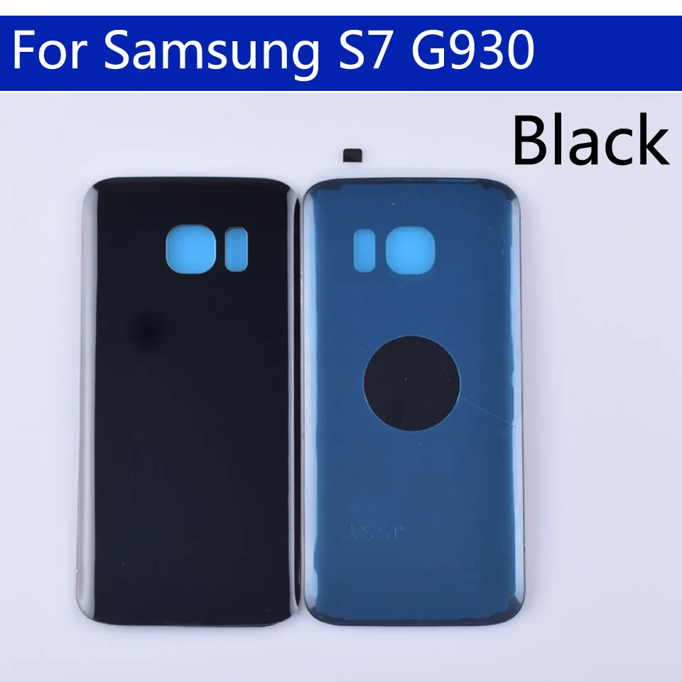 Задняя крышка для аккумулятора S7 Samsung Galaxy G930 G930F G930A задняя корпус двери запасные