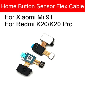 

Home Button Fingerprint Flex Cable For Xiaomi Redmi K20/K20 Pro/Mi 9T Menu Return Key Recognition Sensor Flex Cable Repair Parts