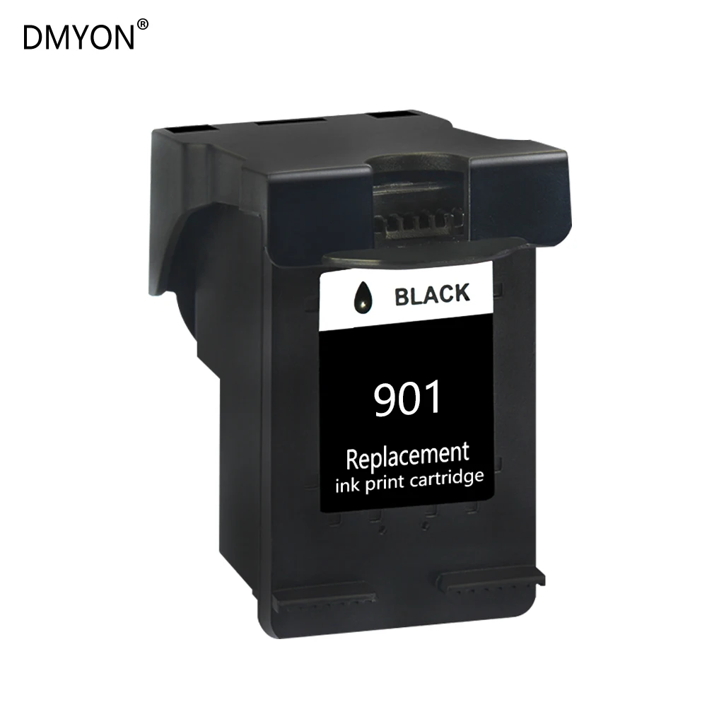 DMYON 2 шт. черный совместимый картридж с чернилами для принтера Hp 901 901XL для Officejet 4500 J4500 J4540 J4550 J4580 J4640 J4680c принтер