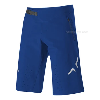 

Delicate Fox MX Defend Motorcycle Downhill Bike Blue Shorts Men's Motocross Summer Short Pants