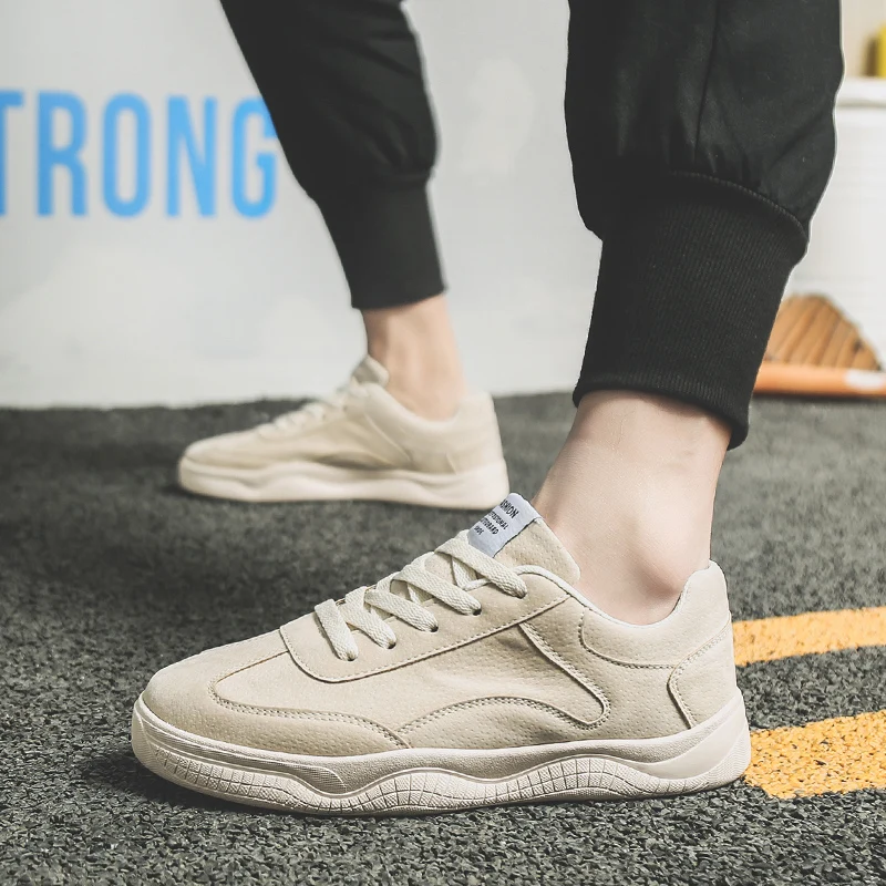 High quality men's canvas sneakers fashion casual running shoes flat bottom shoes comfortable breathable men's shoes