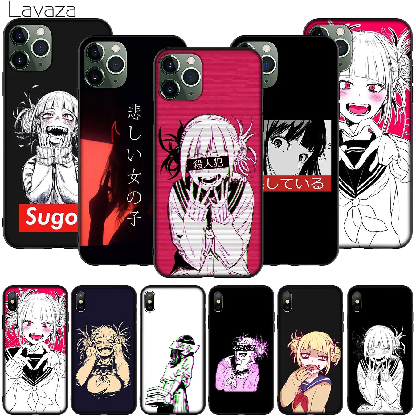 Чехол для телефона Anime Himiko Toga Boku No Hero Academia чехол iPhone XR X XS 11 Pro Max 10 7 8 6S 5 5S SE |