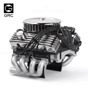 

Free ShippingFor GRC V8 Simulate Engine Motor With Dual Cooler F82 for 1/10 TRX4 SCX10 RC4WD D90 RC Crawle Car Parts Accessories