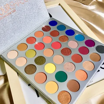 

HOT 36-color Eyeshadow Palette Advanced Silver Series Makeup Pigments Shimmer Matte Eye Shadow Palette Cosmetics MKXJ