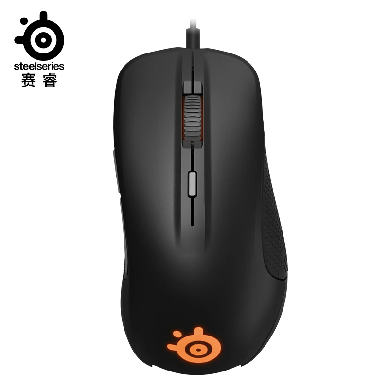 Игровая мышь Steelseries RIVAL 300/300 S, оптическая мышь, светодиодный, эргономичный бренд, компьютерные аксессуары, мышь для геймера - Цвет: 300S No Retail Box