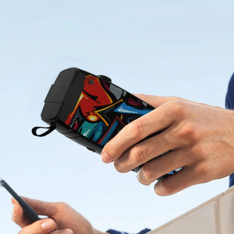 Bluetooth Колонка NR3020 беспроводной портативный громкоговоритель в стиле хип хоп с