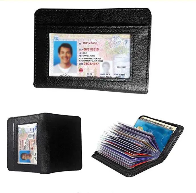 Lock Wallet- RFID Blocking Wallet for Men and Women – Protection from Identity Theft RFID Blocking Full Zip-around Protection